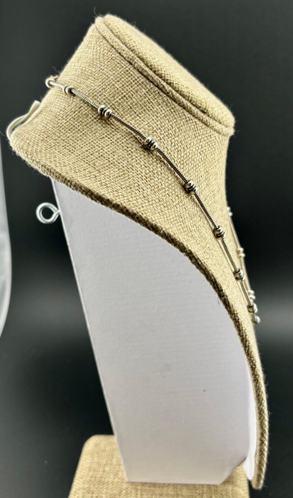 Anne Klein Silver-Tone Beaded Necklace NK
