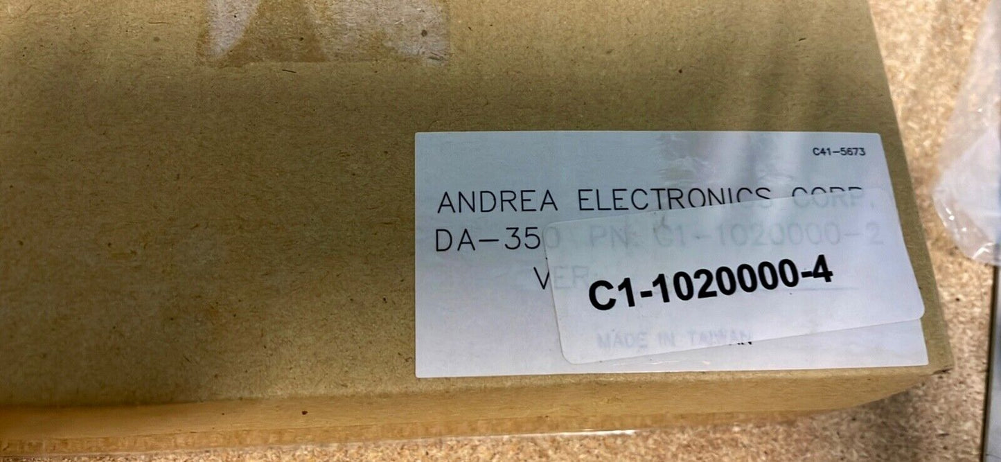 Andrea Electronics DA-350 In Car Microphone New without Box or Cables