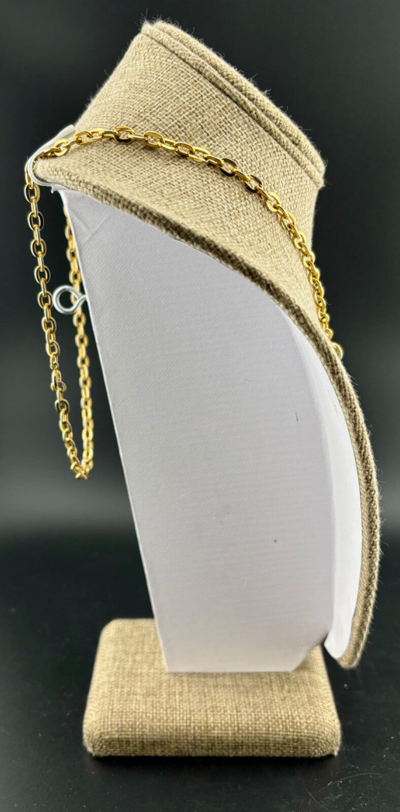 Vintage Gold-Tone Tassel Necklace