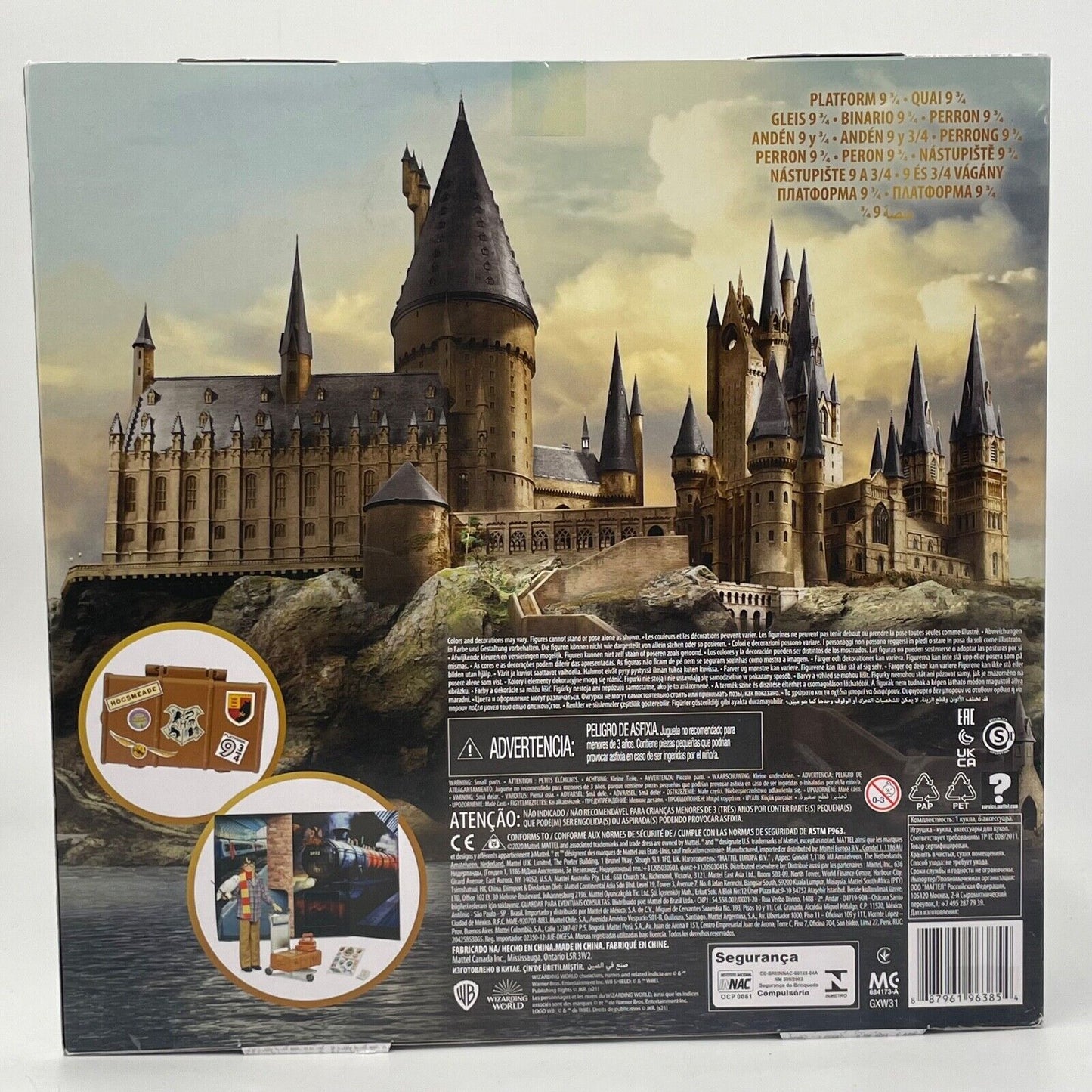 Wizarding World Harry Potter & Platform 9 3/4 Action Figure Set