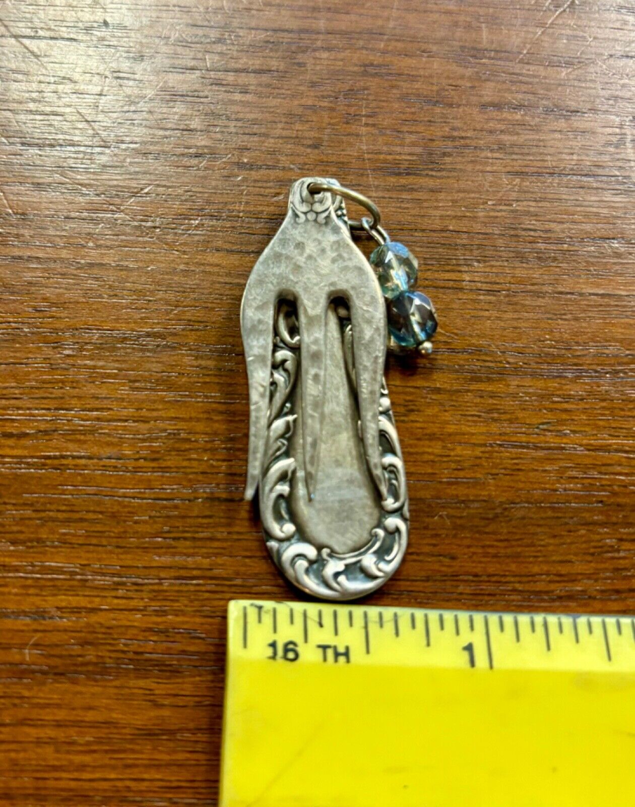 Antique Fork Necklace Pendant