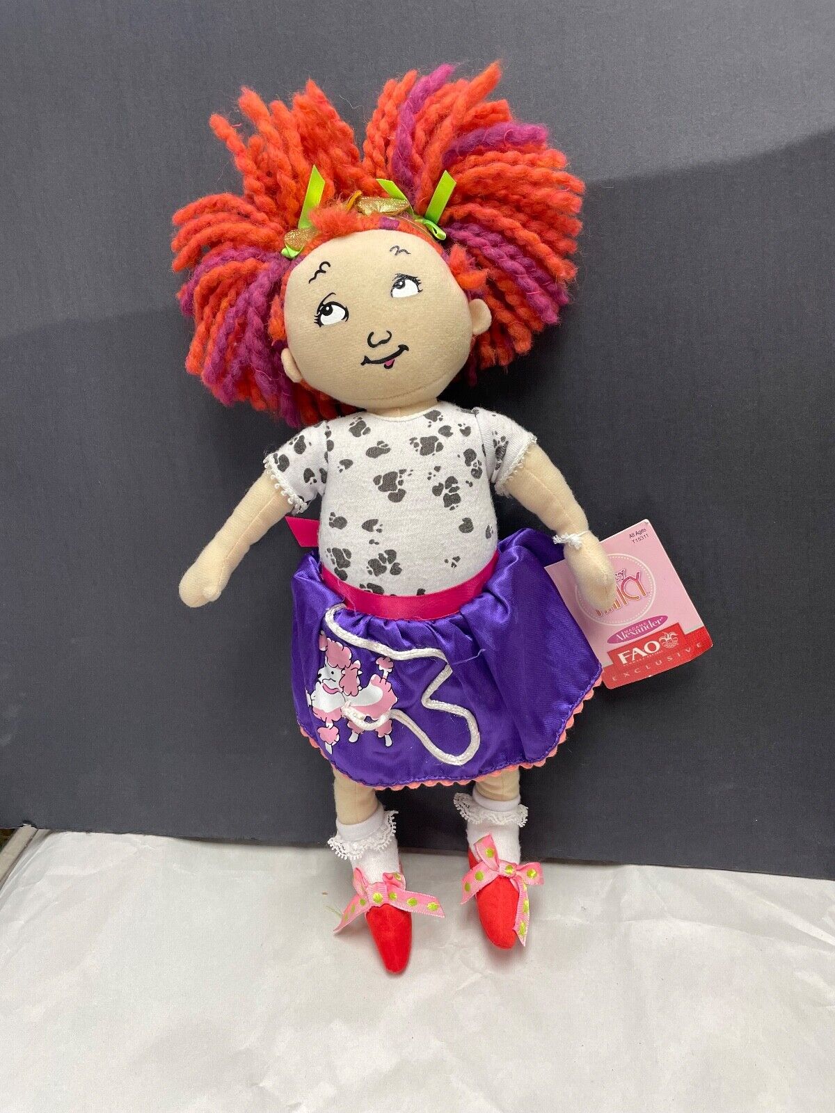 FAO Schwarz Fancy Nancy Plush Doll