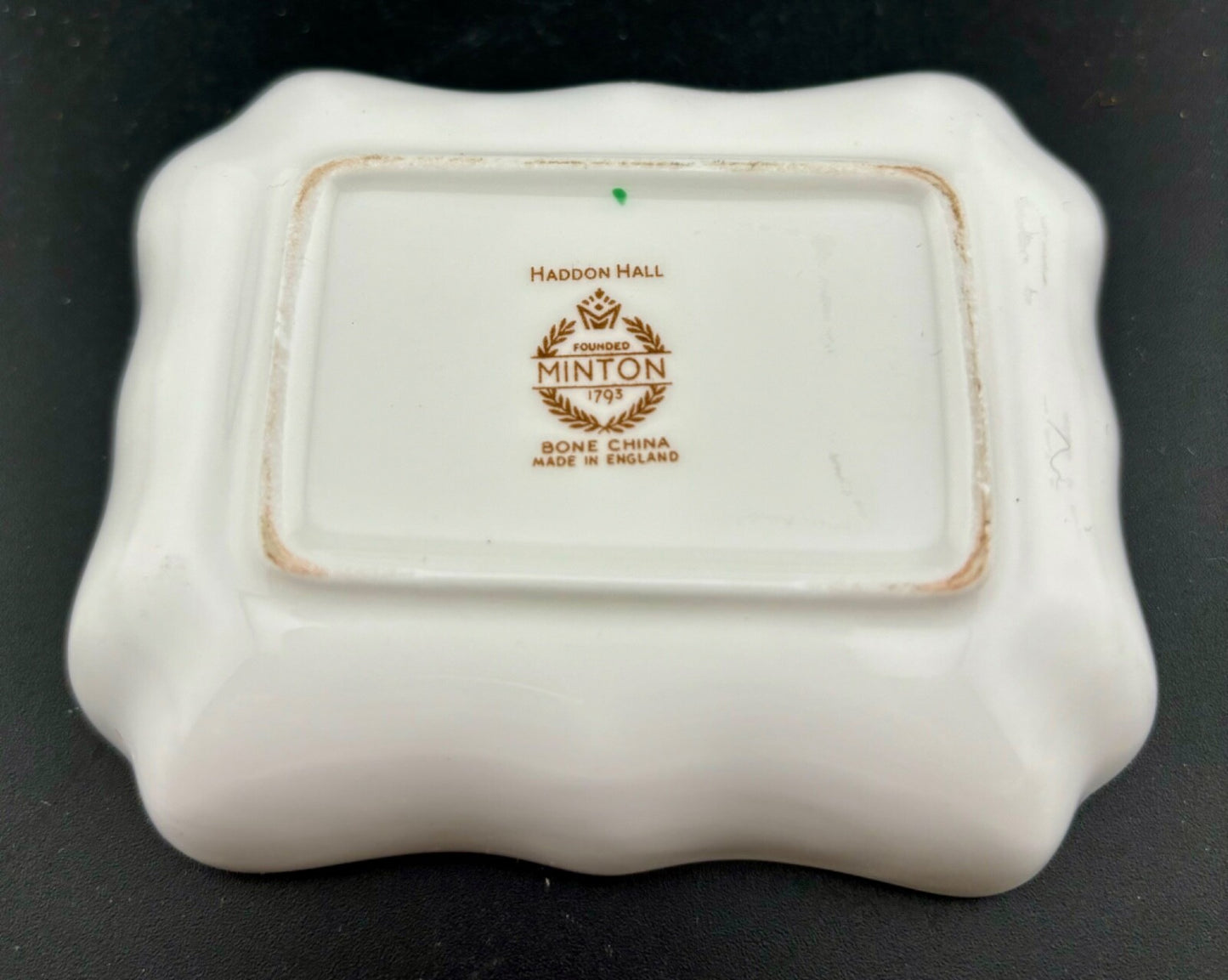 Minton Bicentenary Bone China Haddon Hall Trinket Dish