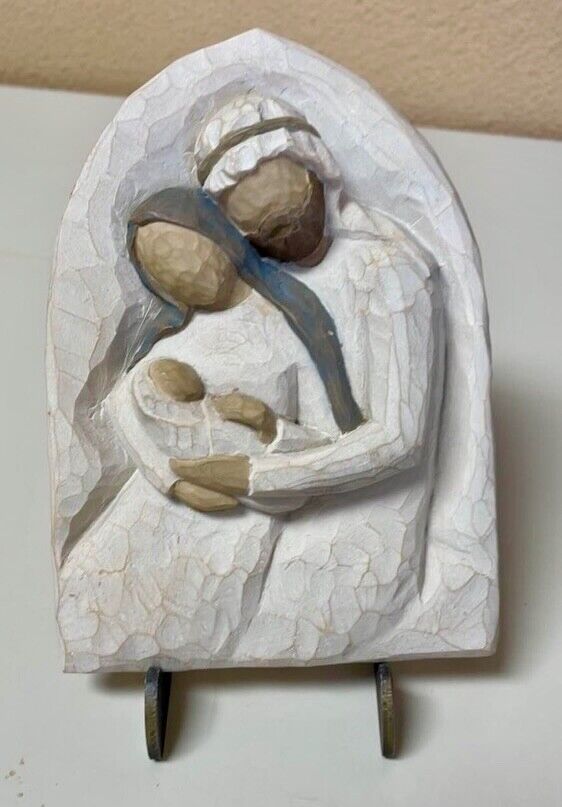 2002 Willow Tree "The Holy Family: A Child is Born" Plaque by Susan Lordi