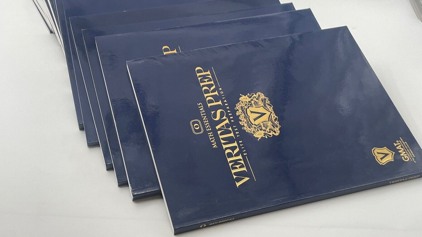 Veritas Prep 2nd edition 2009 Complete GMAT Course Set - 15 Books Box set