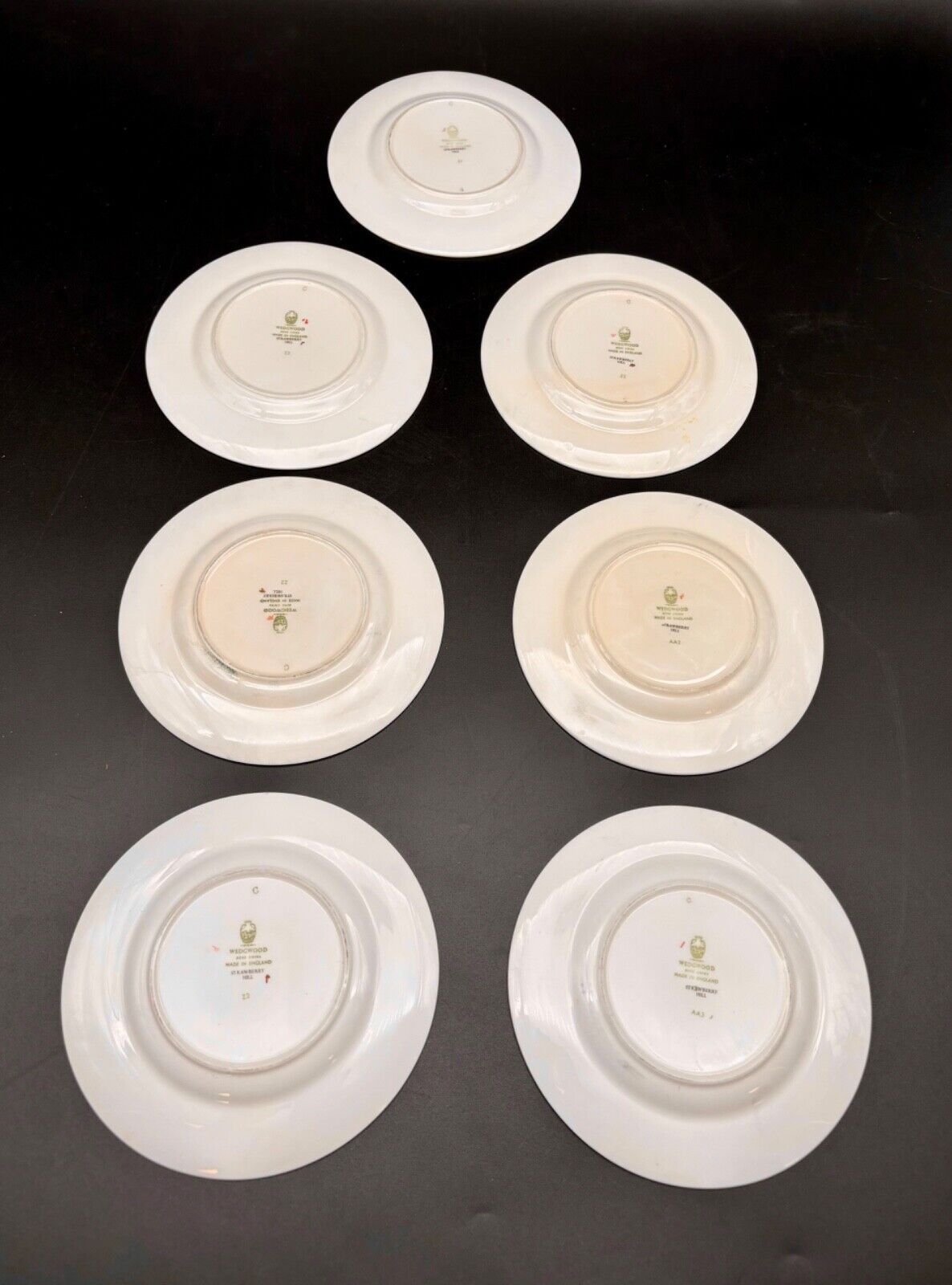 Wedgwood Strawberry Hill Bread Butter Plate 6" Seven Plates