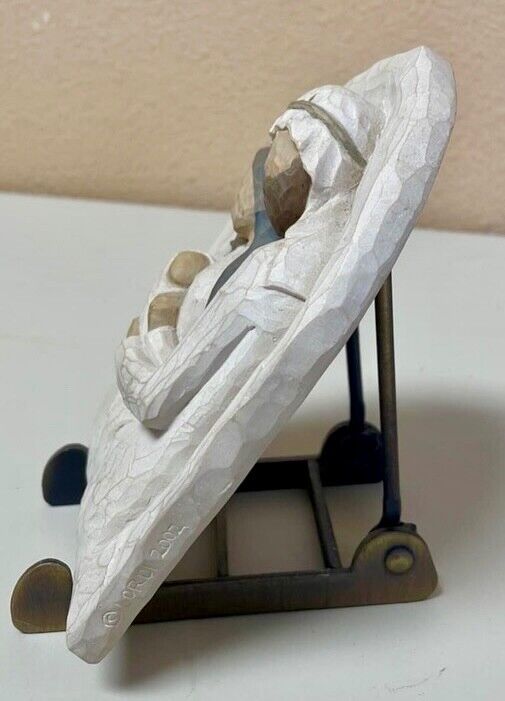 2002 Willow Tree "The Holy Family: A Child is Born" Plaque by Susan Lordi
