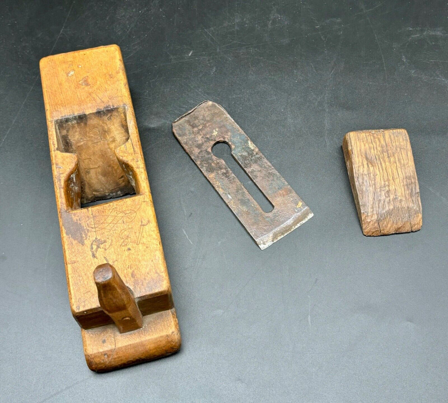 Antique 1860's E.Parker & sons hand planer