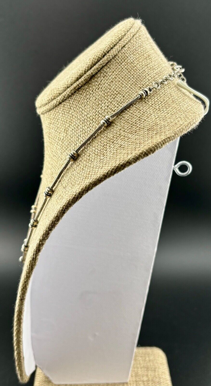 Anne Klein Silver-Tone Beaded Necklace NK
