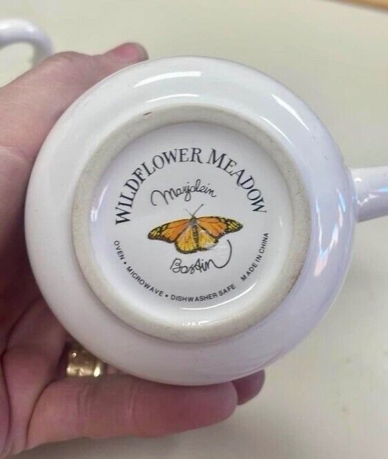 Pair of Wildflower Meadow Coffee Mugs