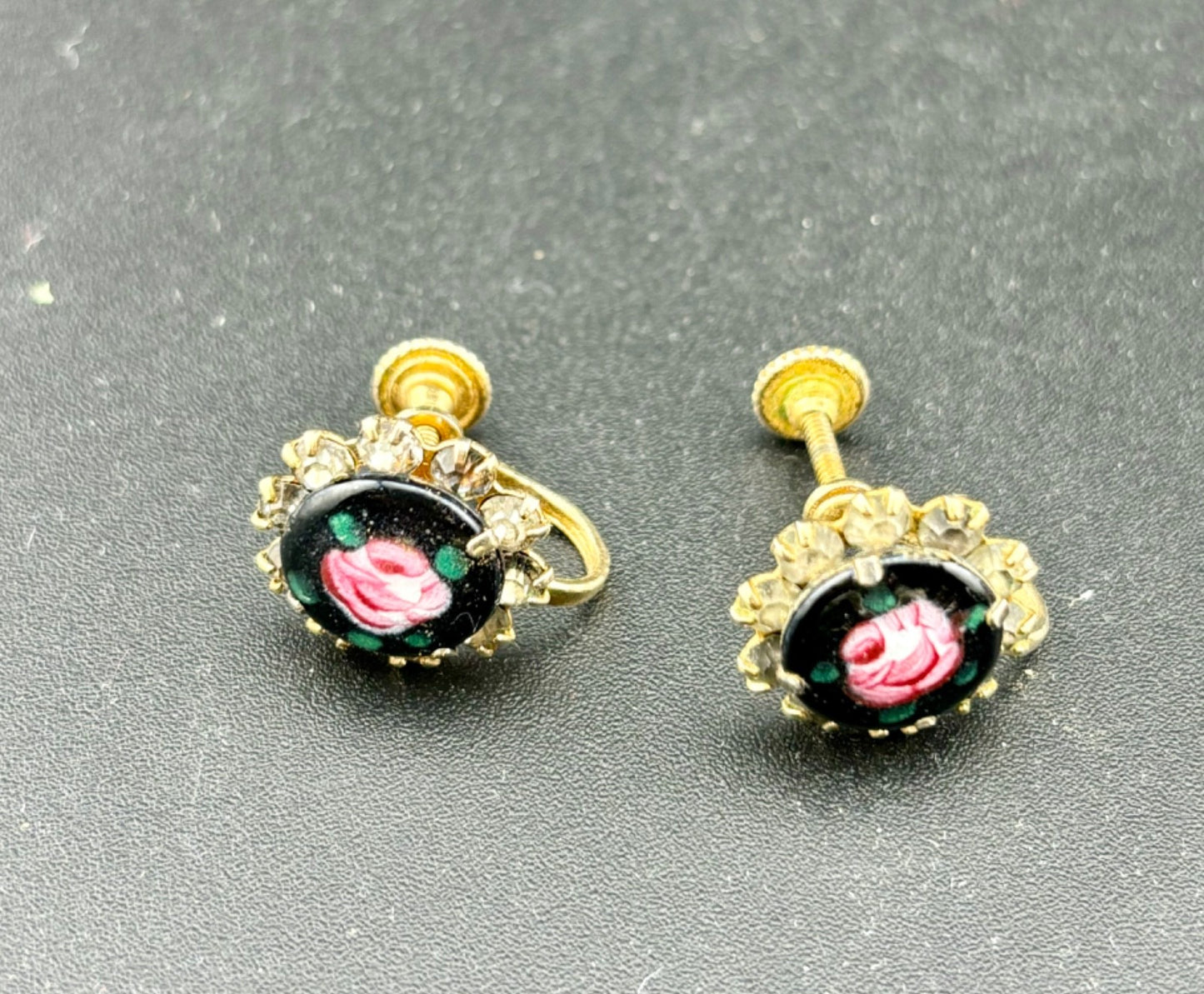 Vintage Screw-Back Earrings 6 Pairs Lisner and Gold-Filled
