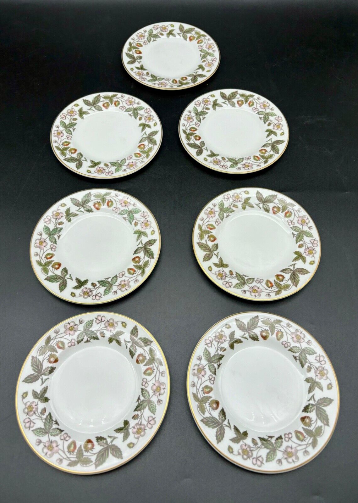 Wedgwood Strawberry Hill Bread Butter Plate 6" Seven Plates