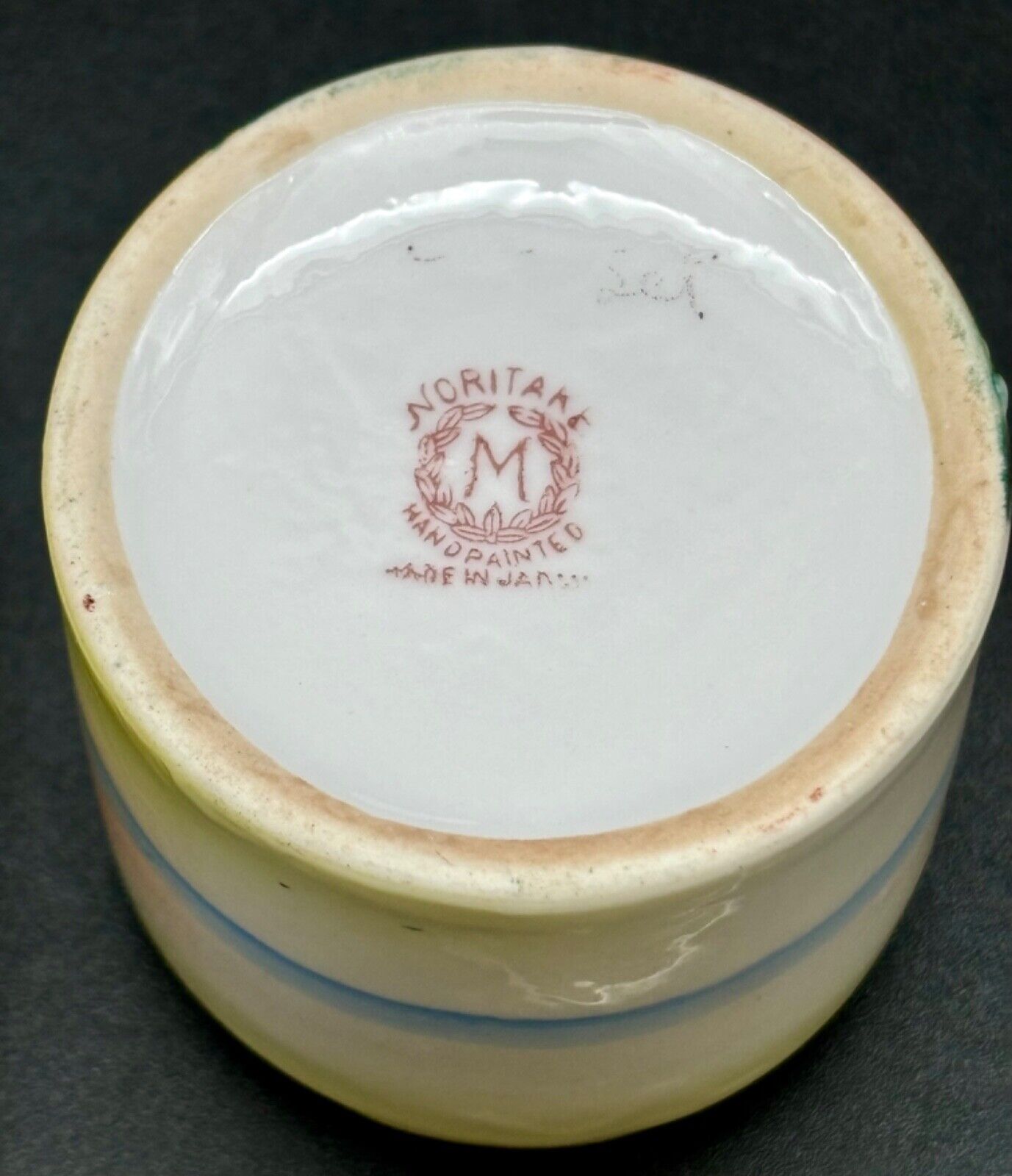 Antique Noritake Bowl/Salt/Pepper/Mustard Pot Set