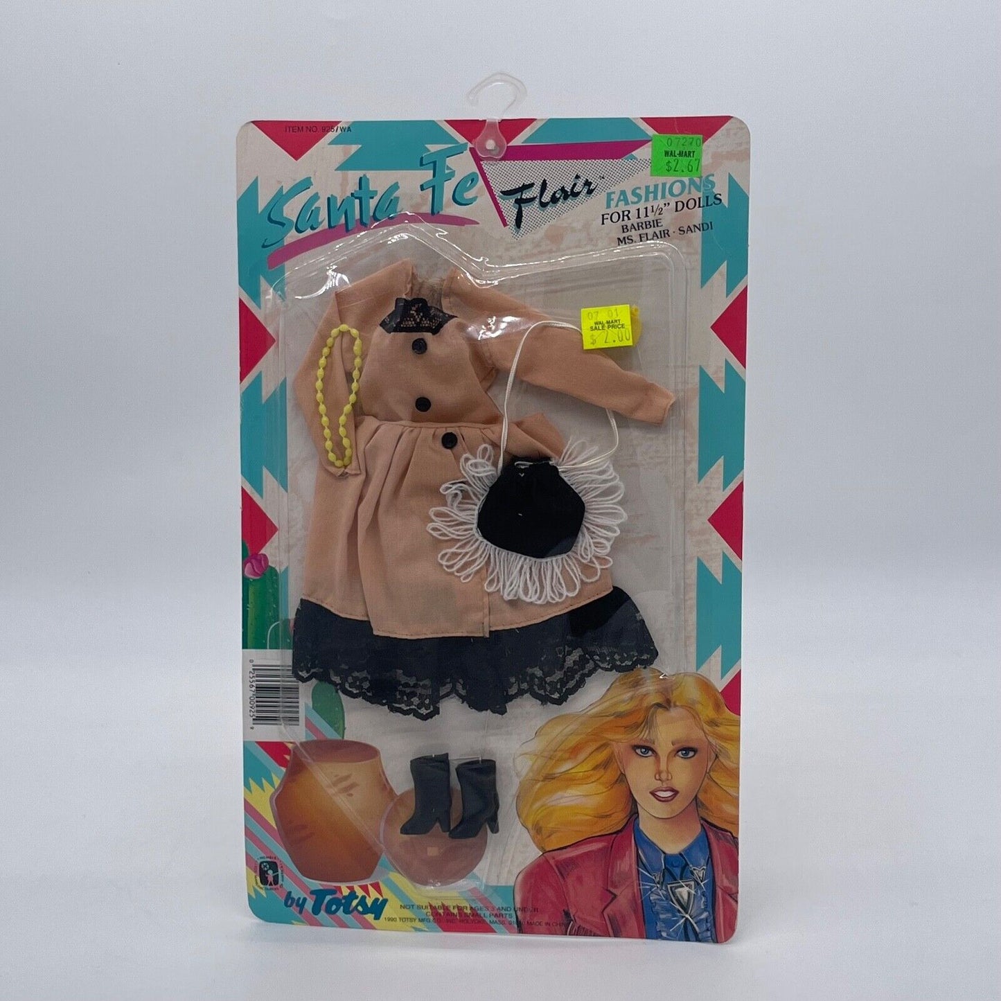 2X NIP Totsy Fashion Packs for Sandi - Santa Fe and Flair Outfits - Fits Barbie