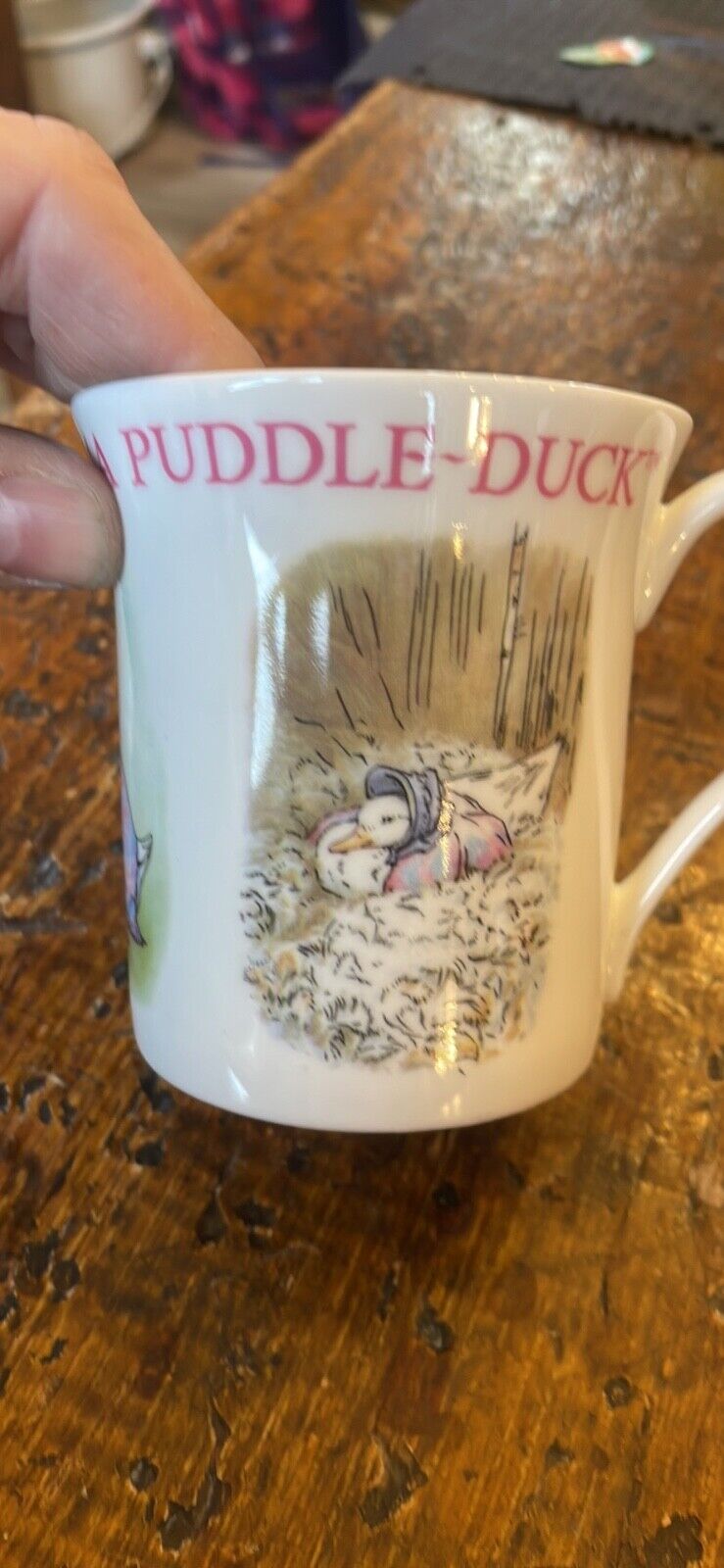 BEATRIX POTTER World of Peter Rabbit 100 Years JEMIMA PUDDLE-DUCK Mug