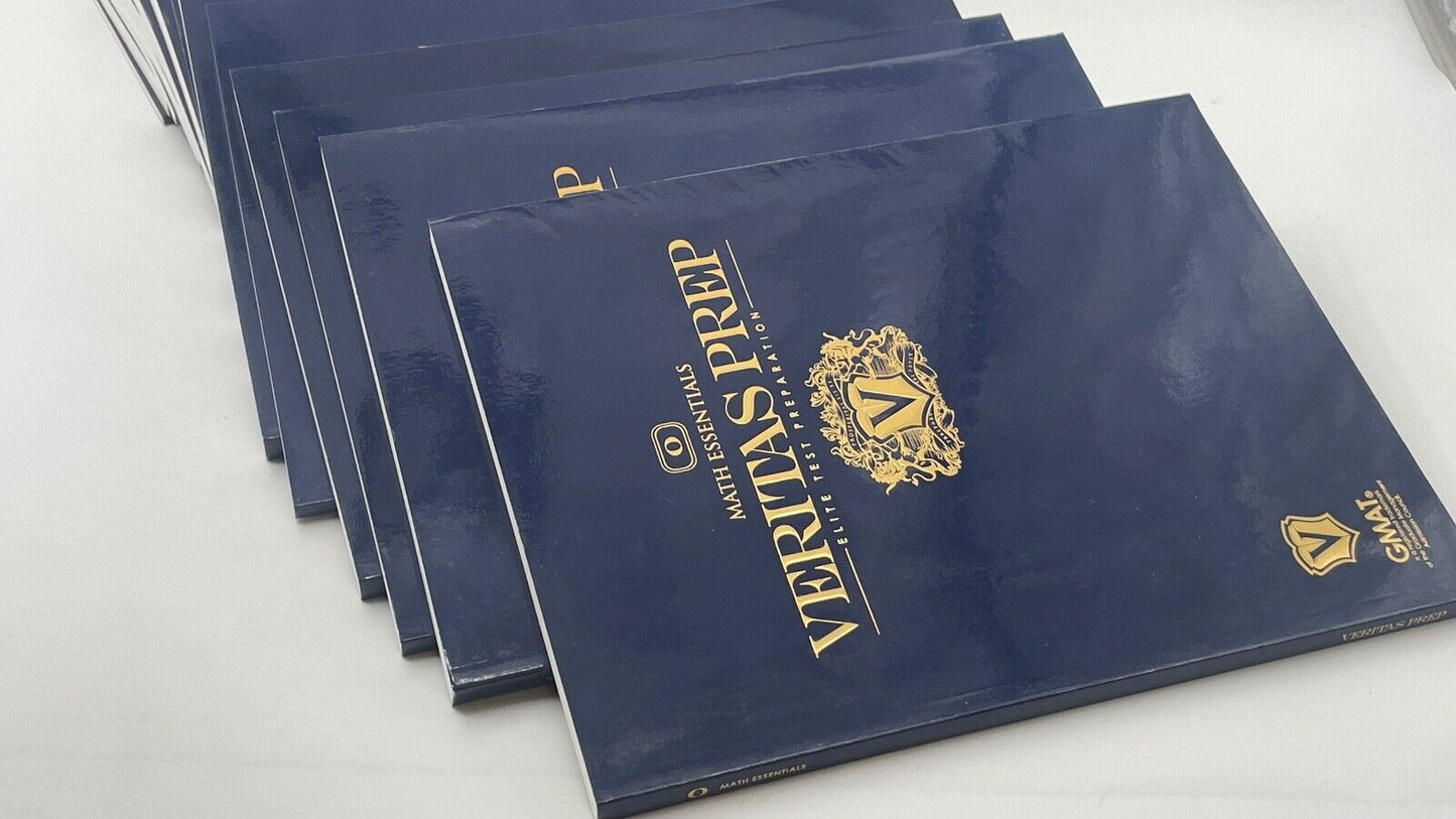 Veritas Prep 2nd edition 2009 Complete GMAT Course Set - 15 Books Box set