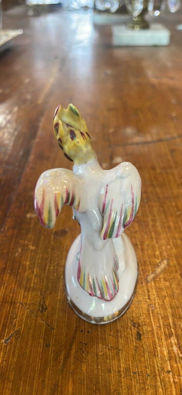 Vintage Small Porcelain Cockatoo Figurine