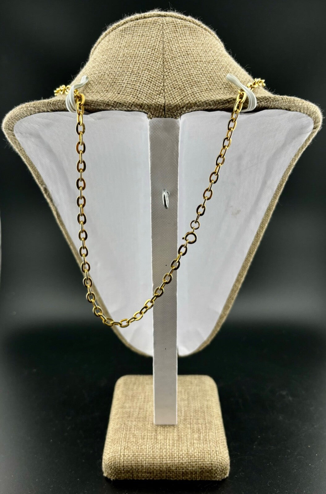 Vintage Gold-Tone Tassel Necklace