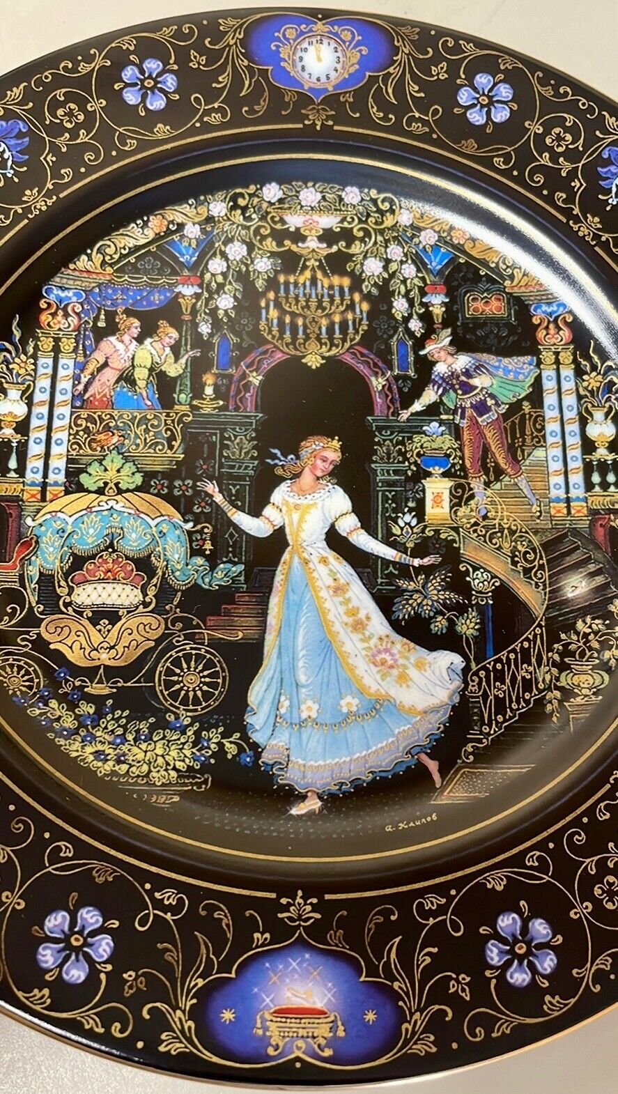 Bradford Exchange Cinderella A Classic Tale The Stroke of Midnight Alexsandr #1