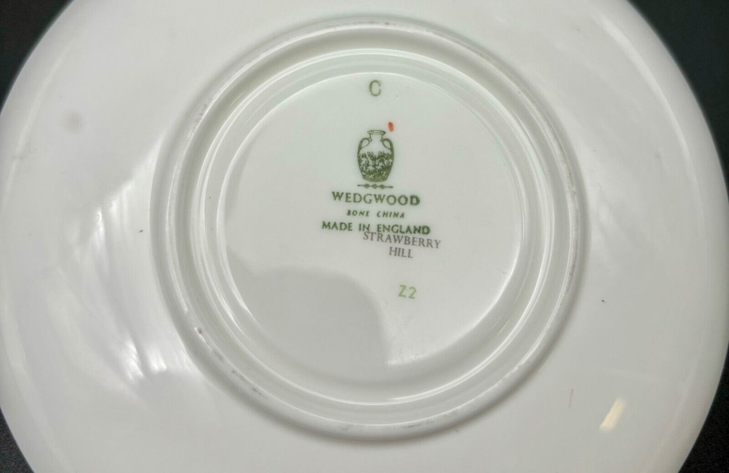 Wedgwood Strawberry Hill (7) Saucers, 5 3/4"