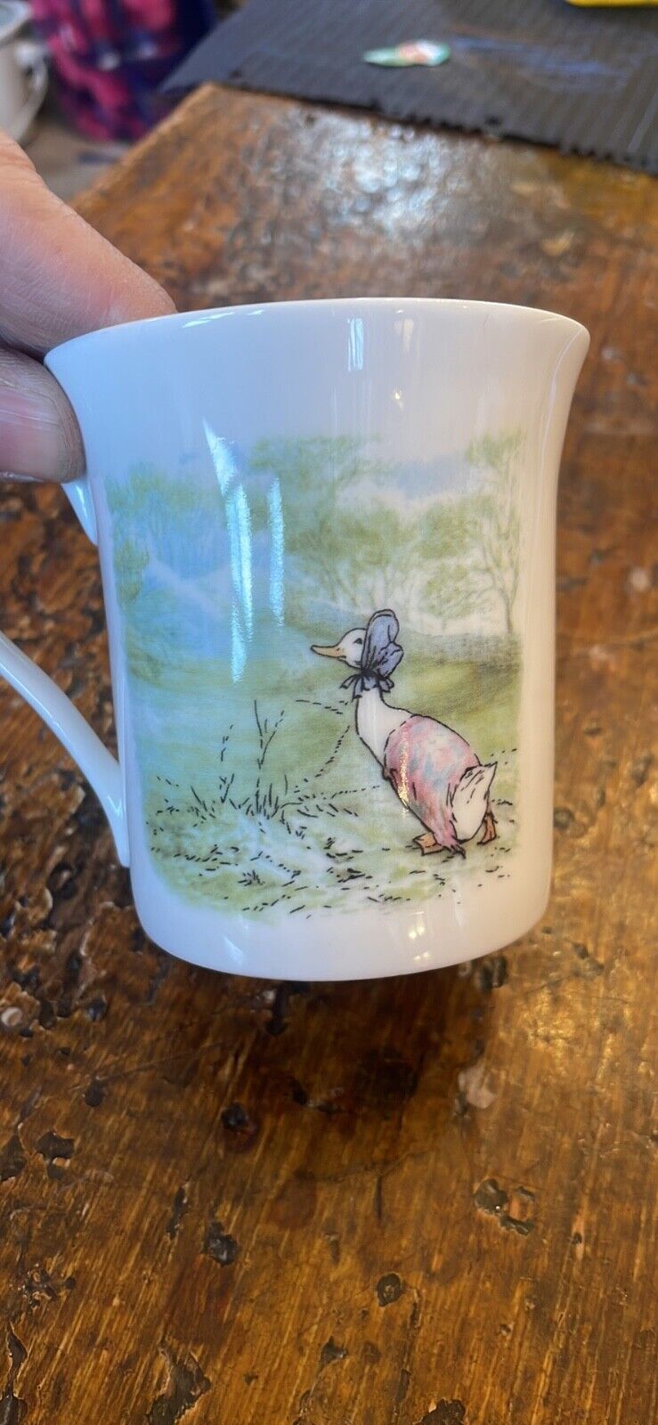 BEATRIX POTTER World of Peter Rabbit 100 Years JEMIMA PUDDLE-DUCK Mug