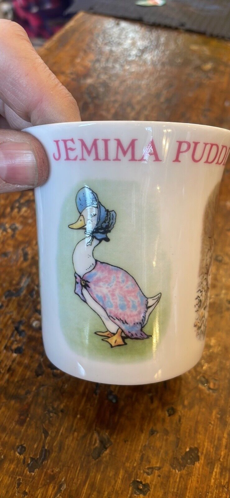 BEATRIX POTTER World of Peter Rabbit 100 Years JEMIMA PUDDLE-DUCK Mug