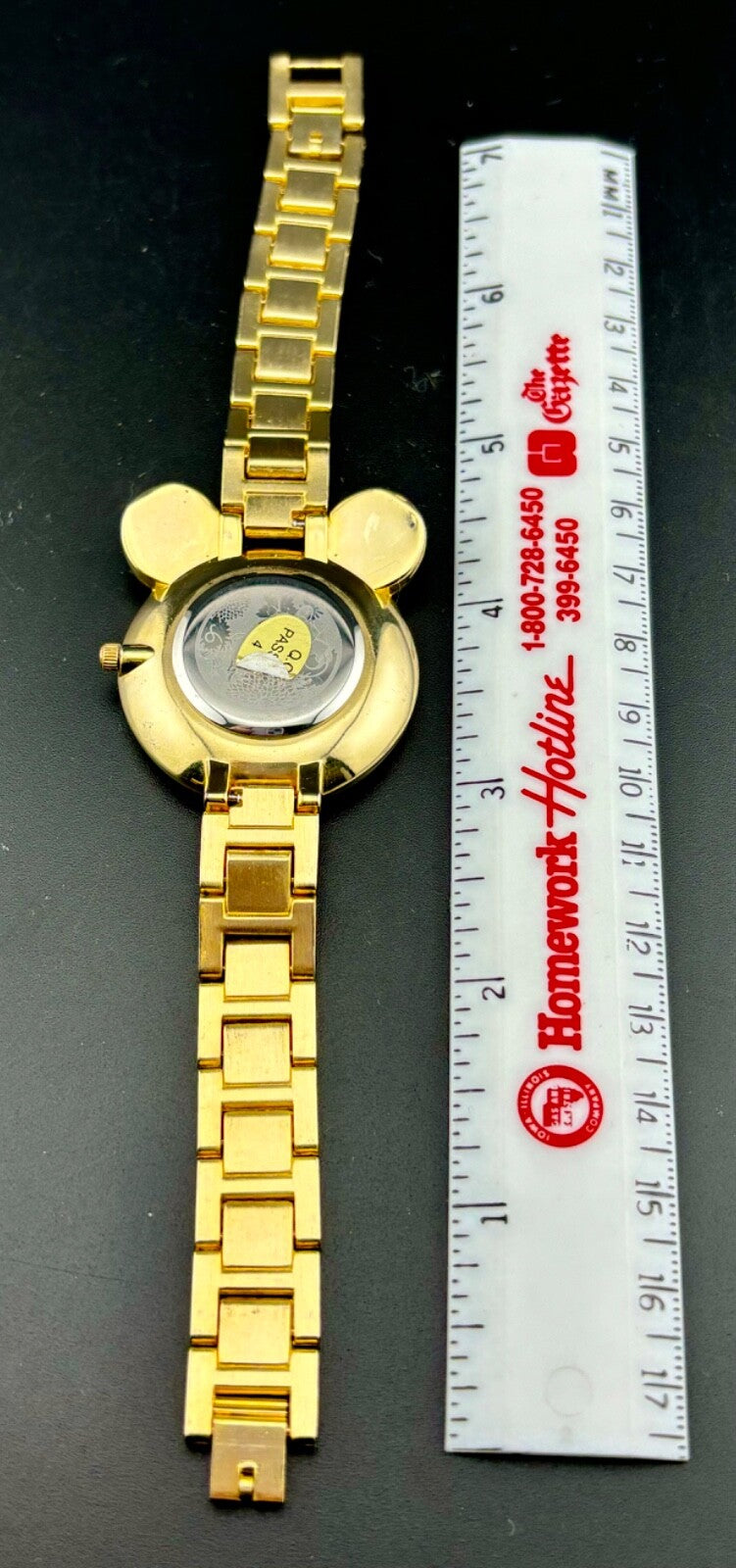 Boum Women's Gold-Tone Mouse/Hamster Watch