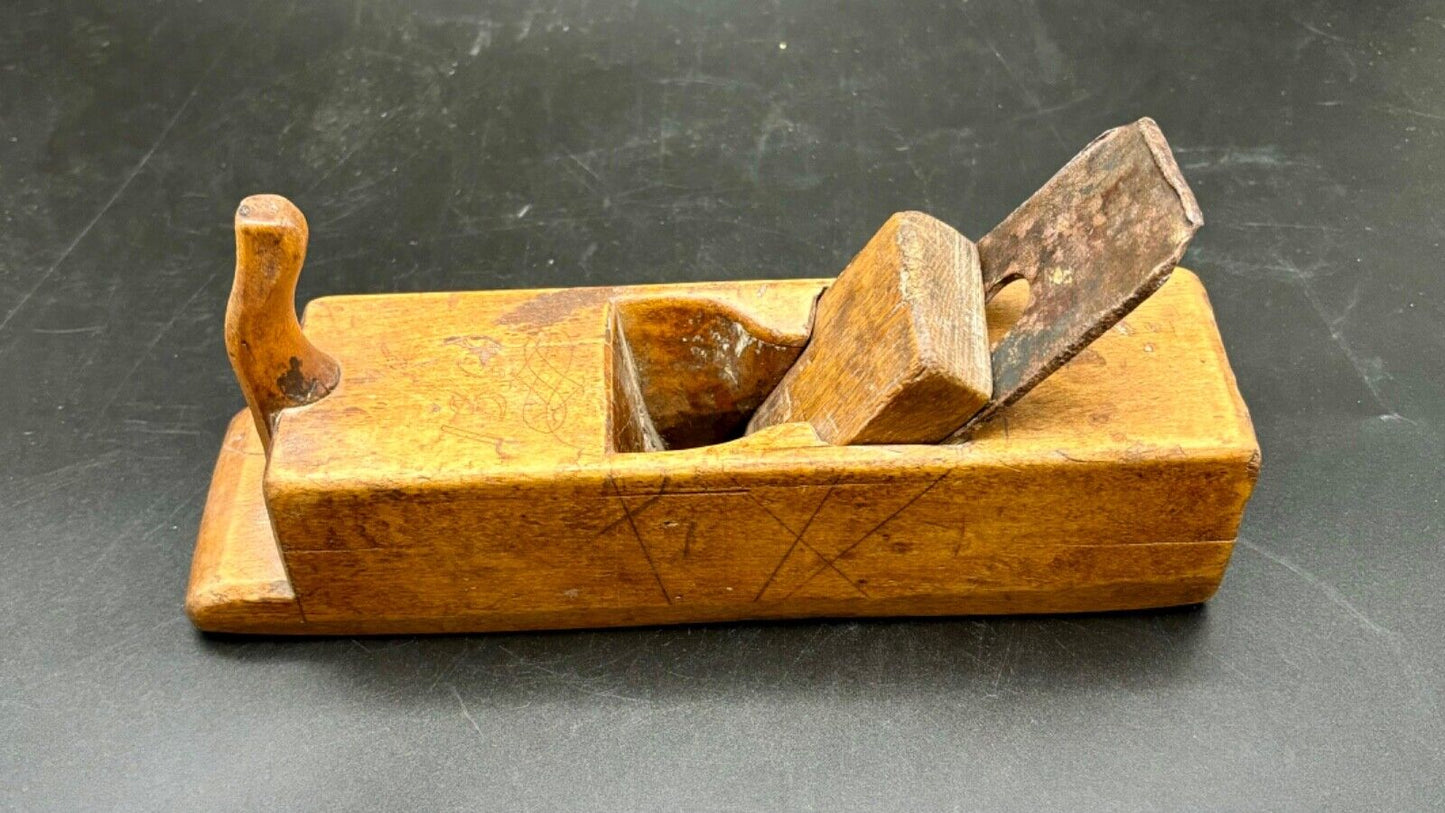 Antique 1860's E.Parker & sons hand planer