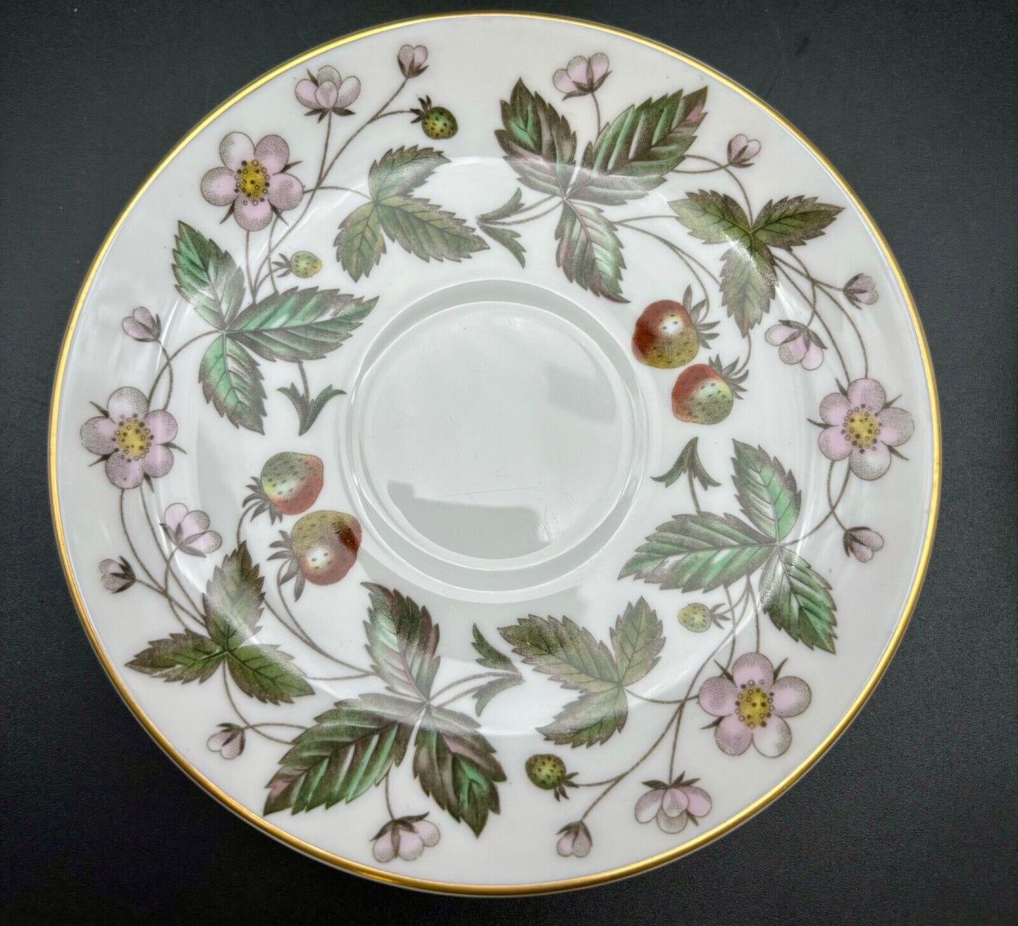 Wedgwood Strawberry Hill (7) Saucers, 5 3/4"
