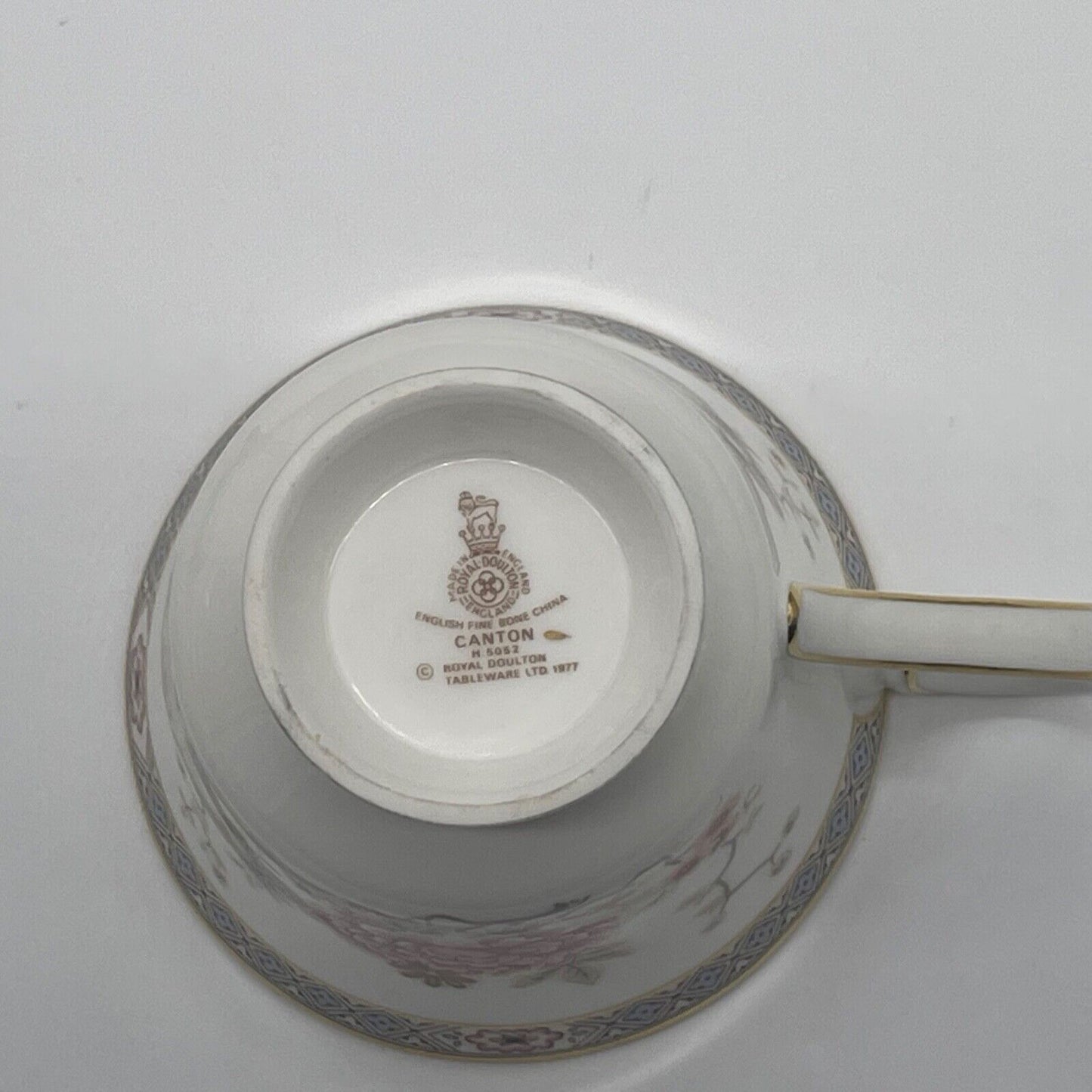 Royal Doulton "Canton" Tea Cup and Saucer