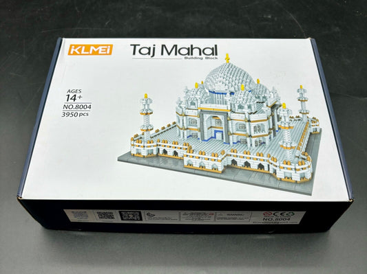 NEW Klmei Architecture Collection: Taj Mahal Building Set Model Kit and Gift