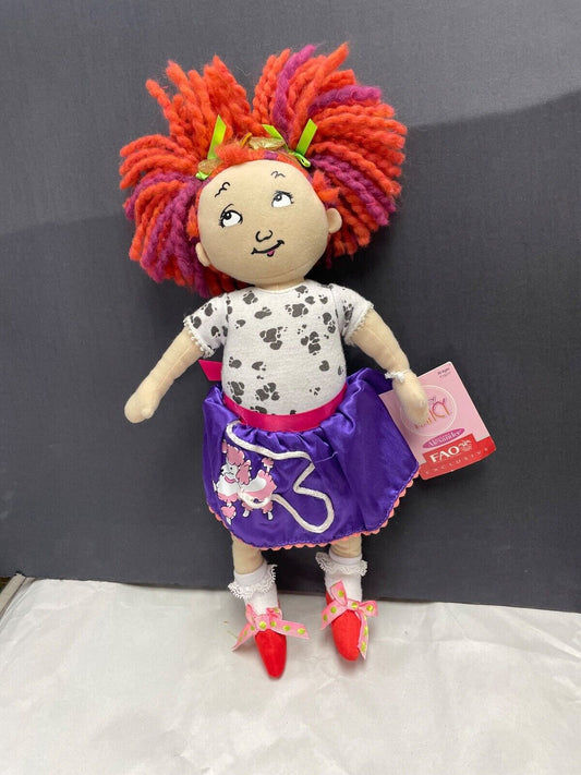 FAO Schwarz Fancy Nancy Plush Doll