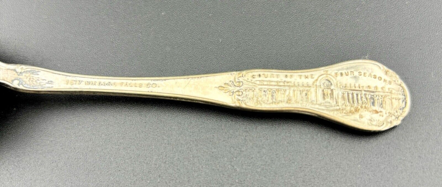 Vintage 1915 Panama Pacific Exposition Tower Of Jewels Spoon by Niagra Falls Co.