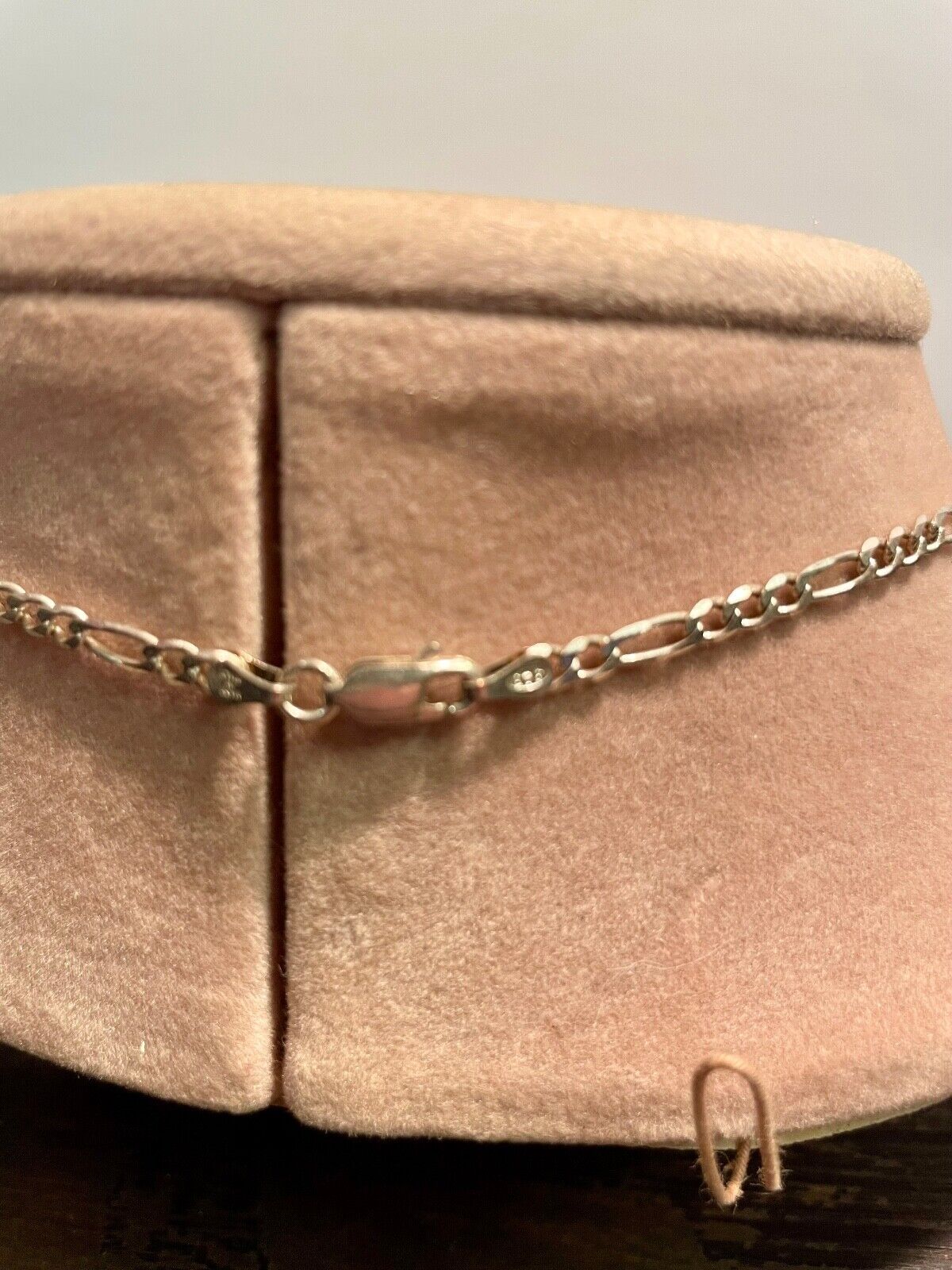 Sterling Silver Necklace Chain Made in Italy 23" Long 7 Grams