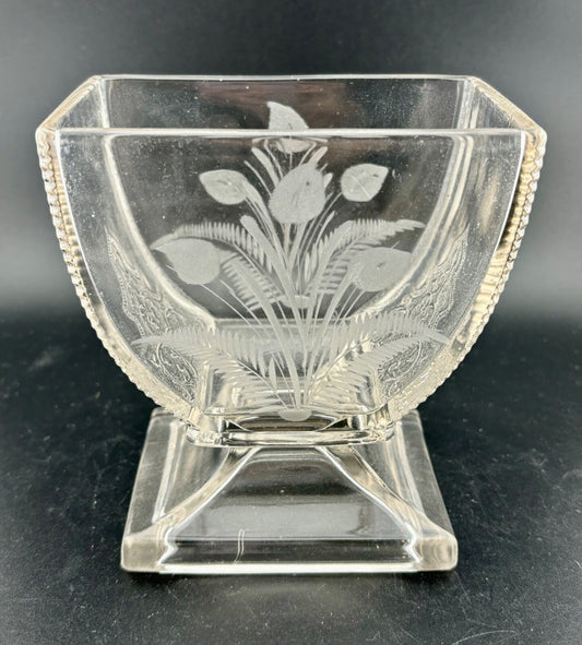 Riverside Glass Jersey Lilyware Lily Langtree Persian Shawl Open Sugar Bowl