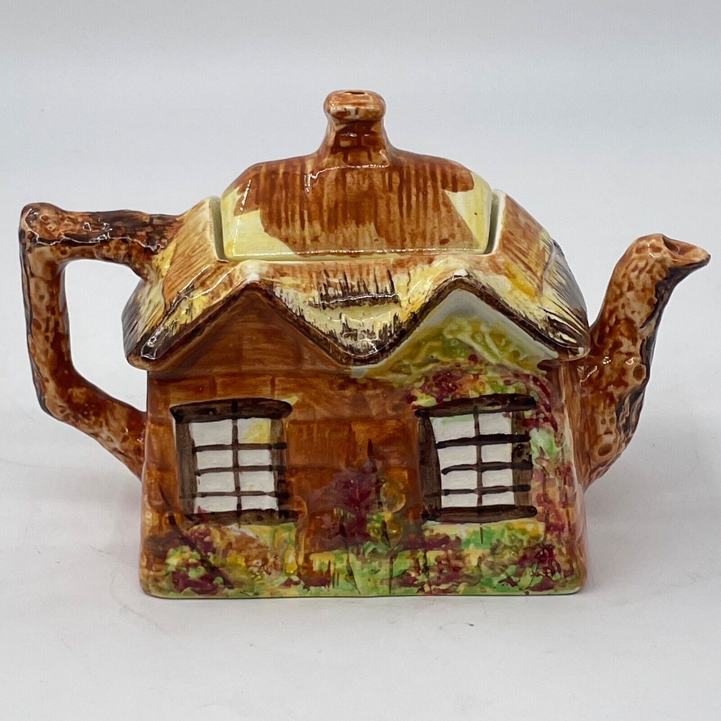 Vintage Price Kensington Ye Olde Cottage Ware Porcelain Teapot Reg. No. 845007