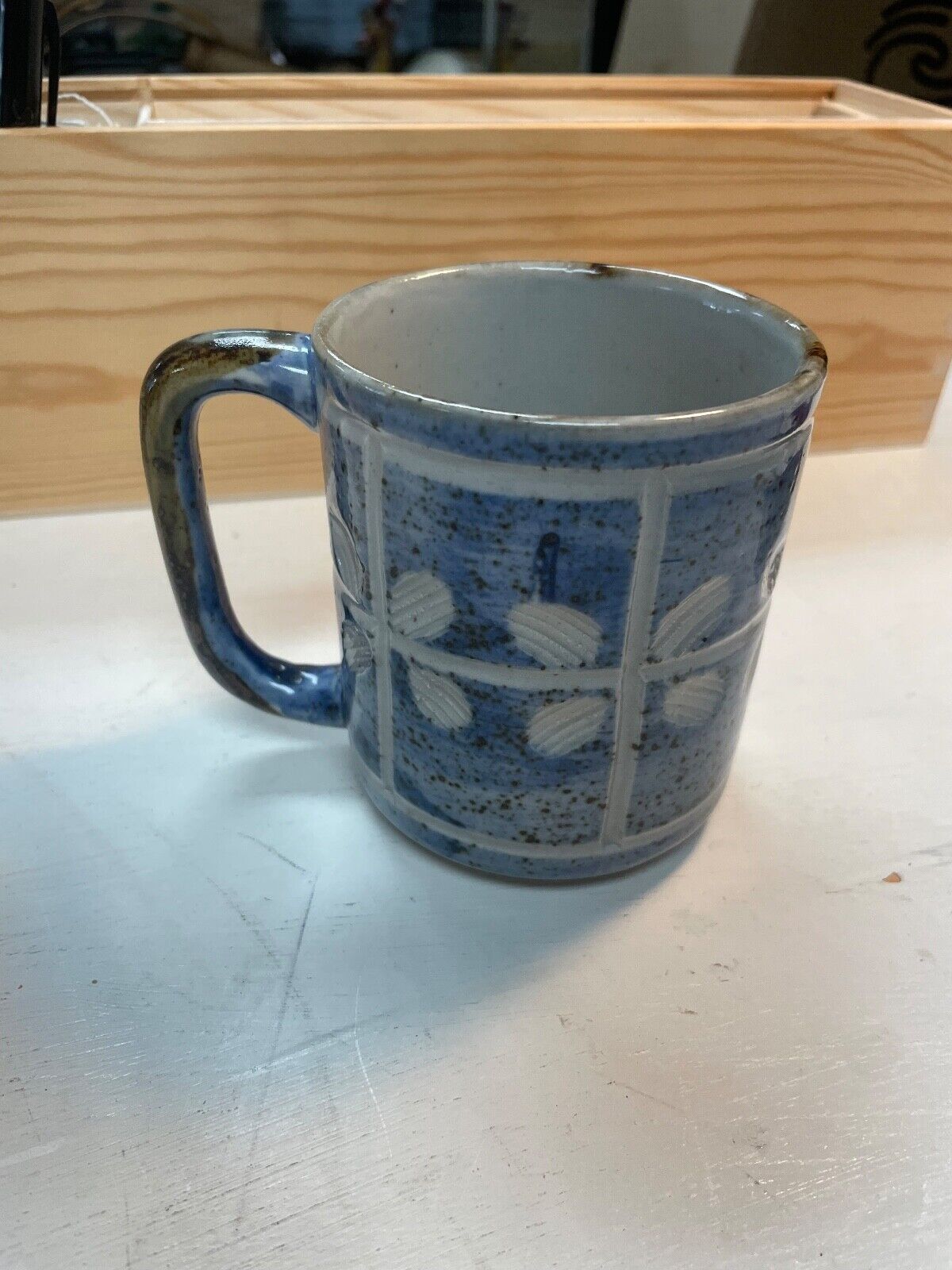 Vintage Stoneware Coffee Mug