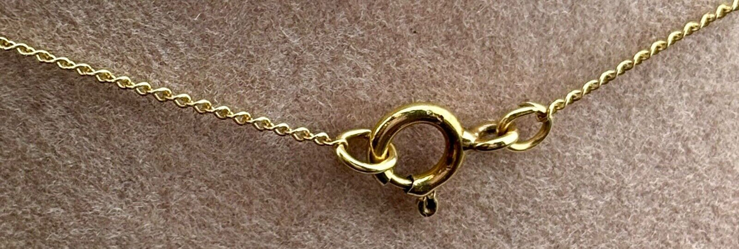 Vintage 12Kt Gold Filled Cameo Necklace NK