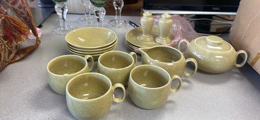 Vintage NIB Ceramic Tea Set and Other Pieces