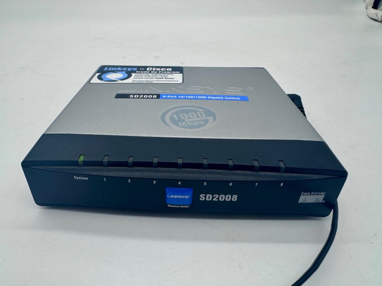 LINKSYS SD2008 8-PORT 10/100/1000 GIGABIT SWITCH