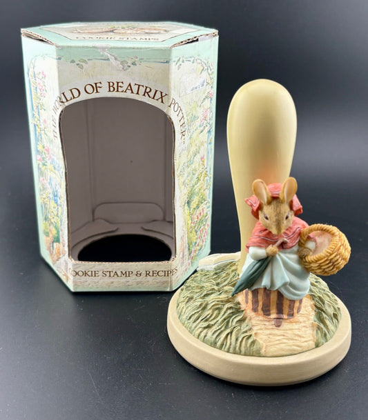 Vintage 1997 Beatrix Potter Cookie Stamp The Tale of Peter Rabbit Mrs Rabbit