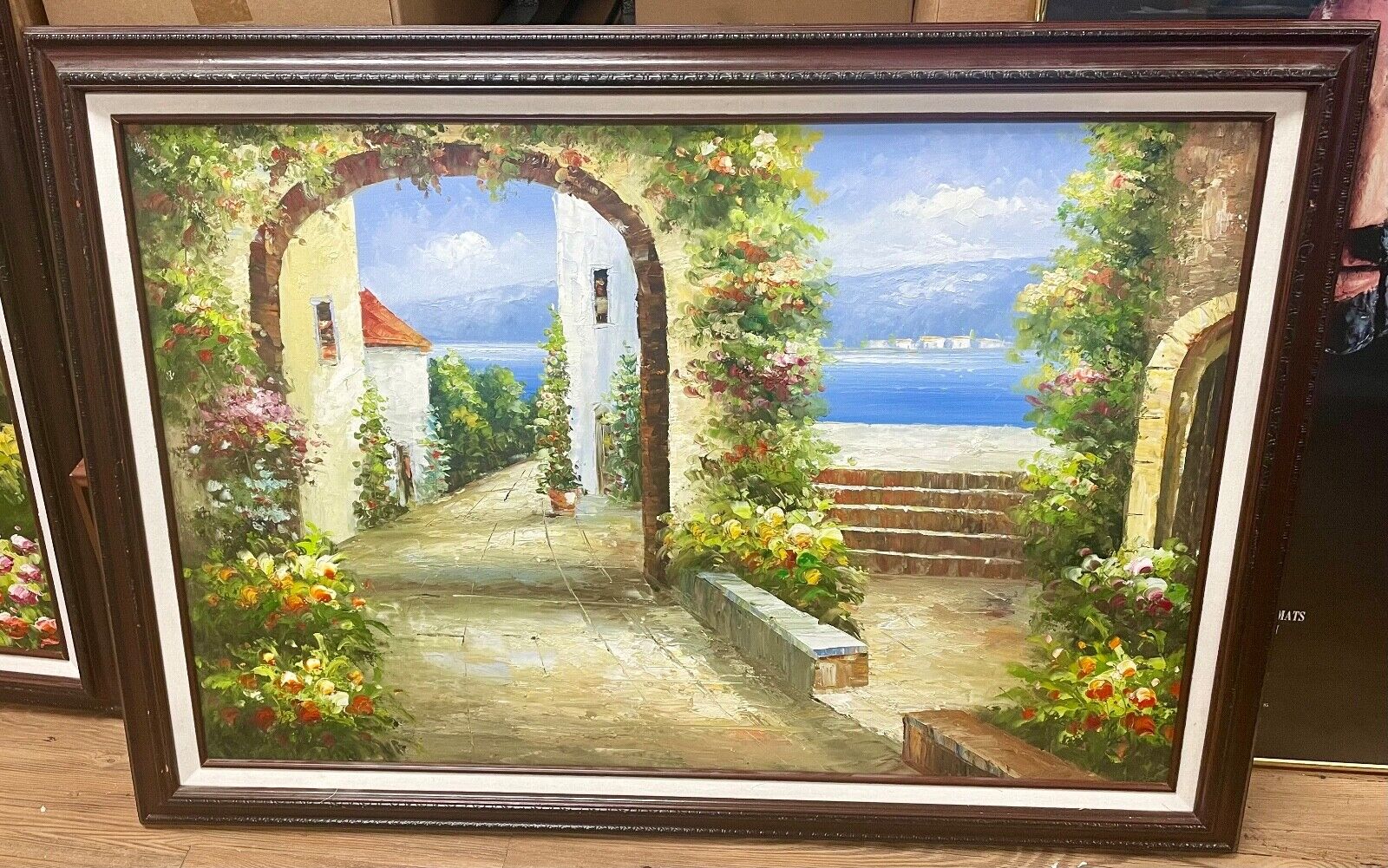 Two Large European Oil Paintings