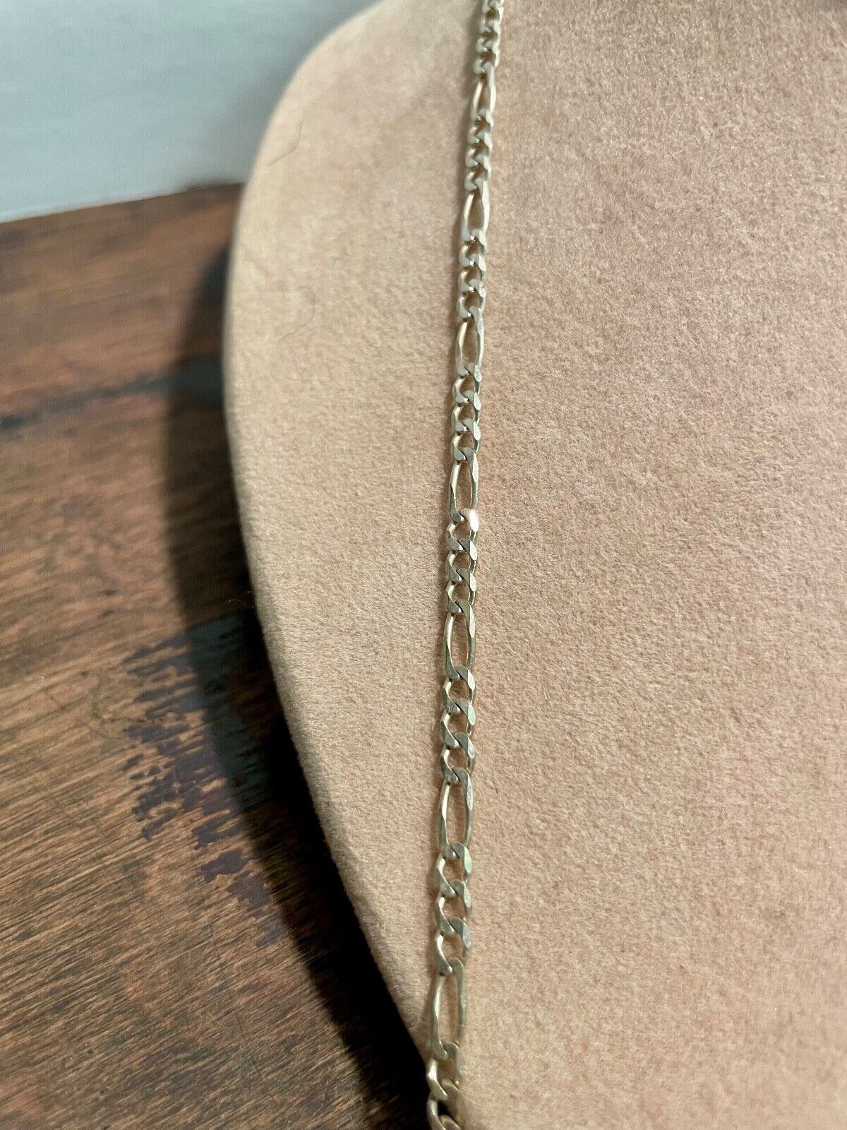 Sterling Silver Necklace Chain Made in Italy 23" Long 7 Grams