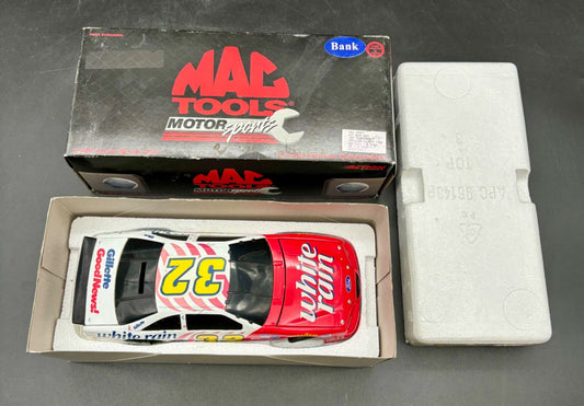 Bank Mac Tools Dale Jarrett 1997 Thunderbird #32 White Rain