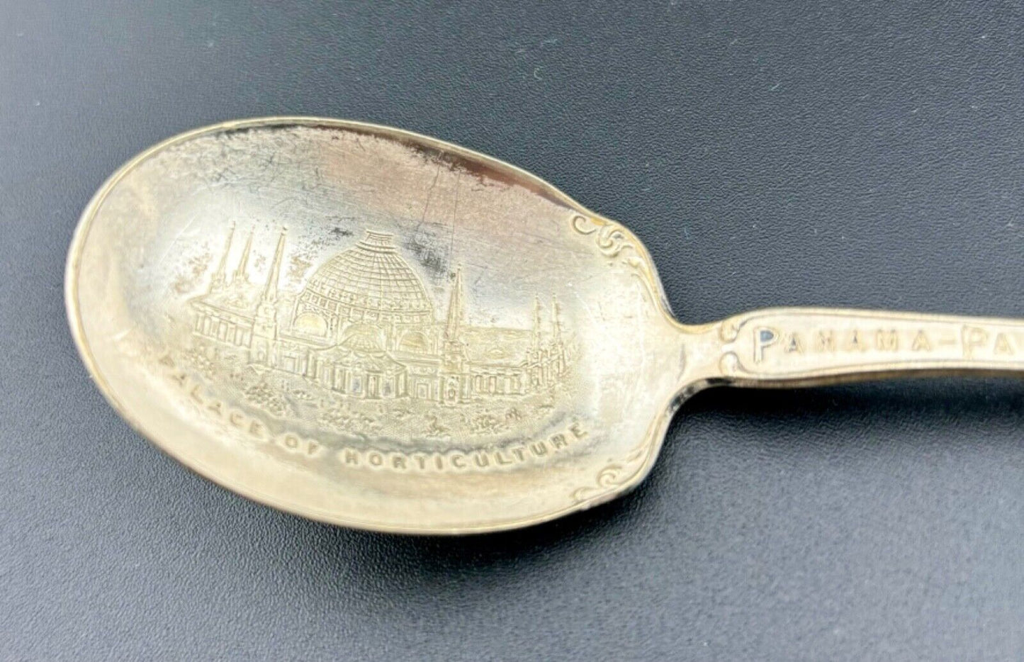 Vintage 1915 Panama Pacific Exposition Tower Of Jewels Spoon by Niagra Falls Co.