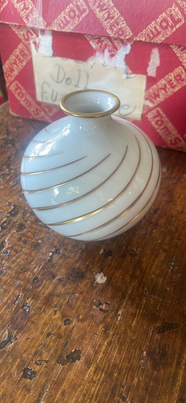 Small Vintage German Porcelain Vase