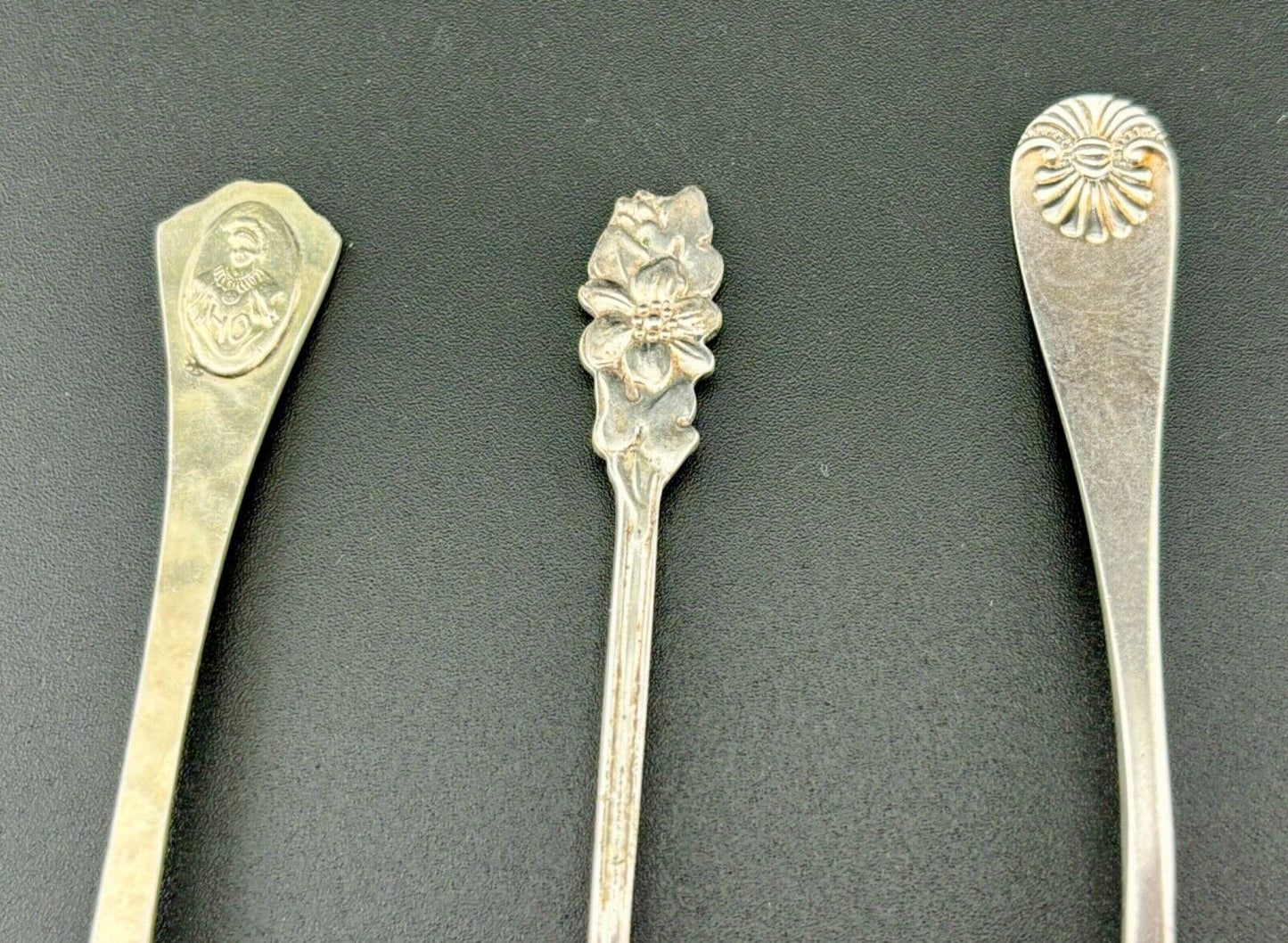 Vintage Silver Plated Demitasse Spoons and Pickle Fork