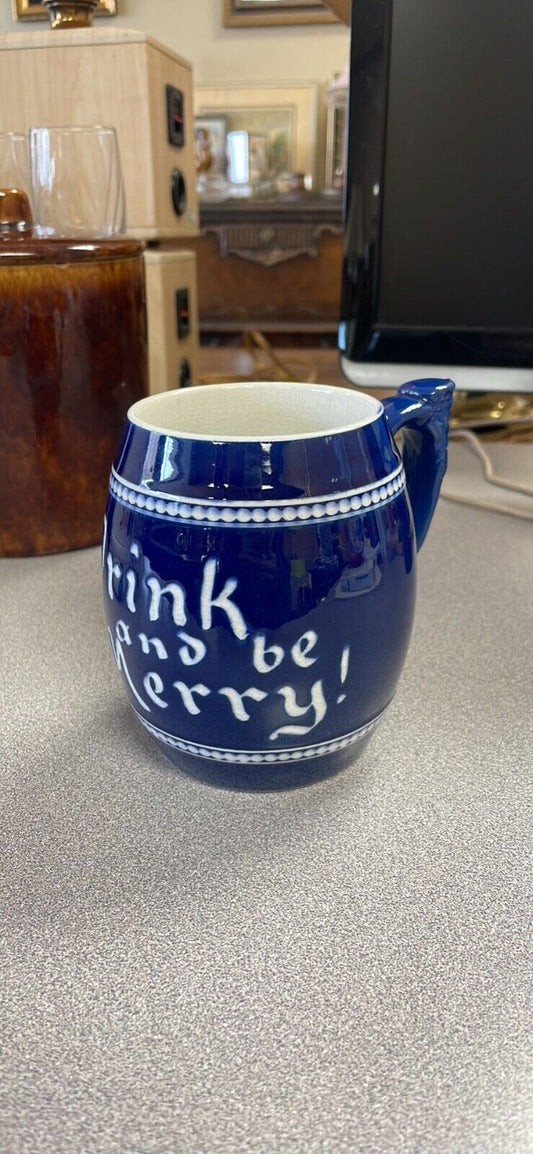 Vintage Mug Drink and Be Merry