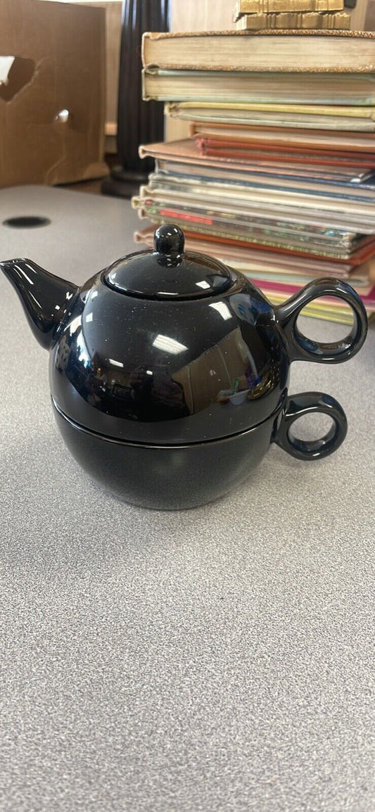 Old Amsterdam Single Serve Tea Pot and Cup