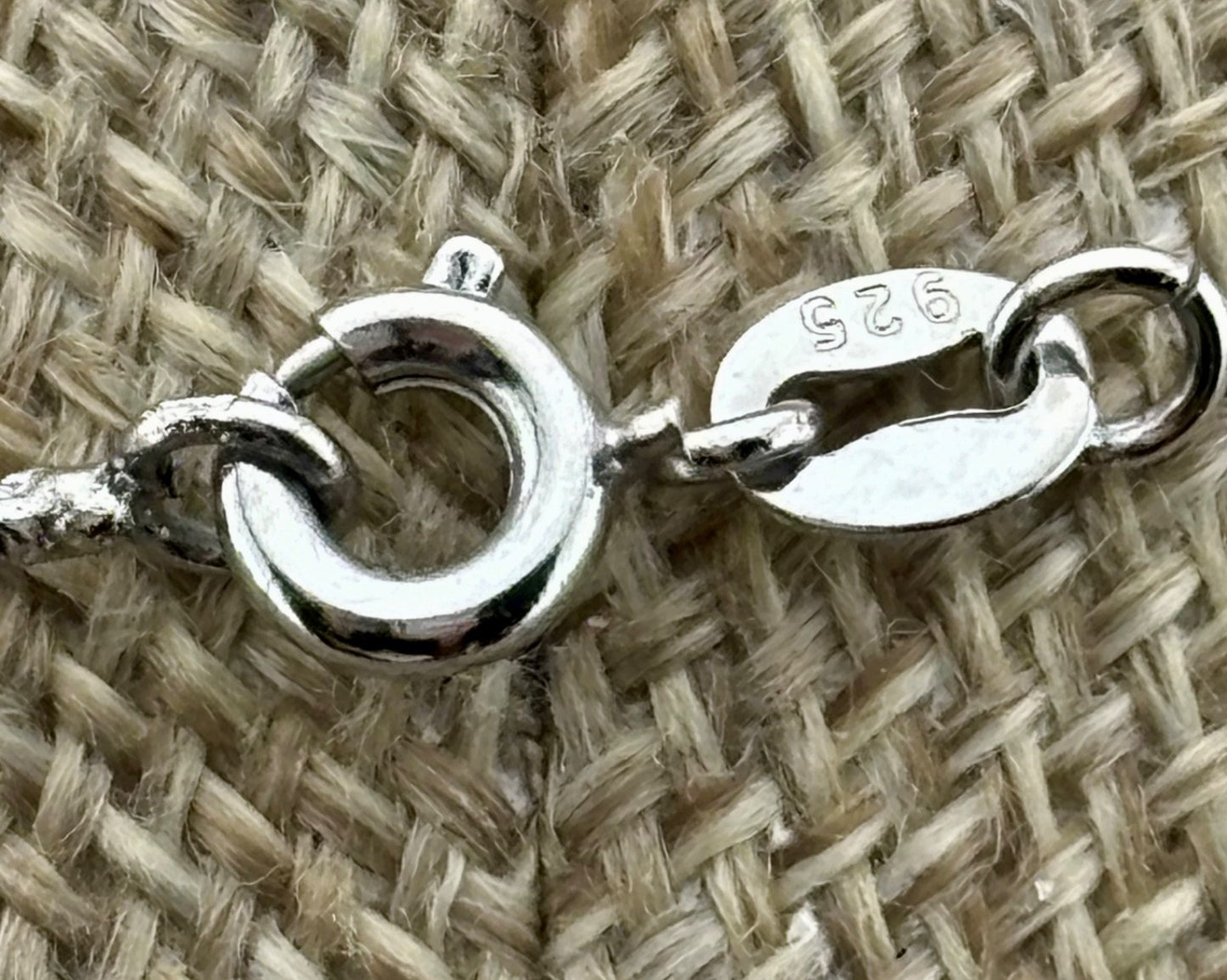 Sterling Silver and CZ Heart Slider Pendant Necklace 16"
